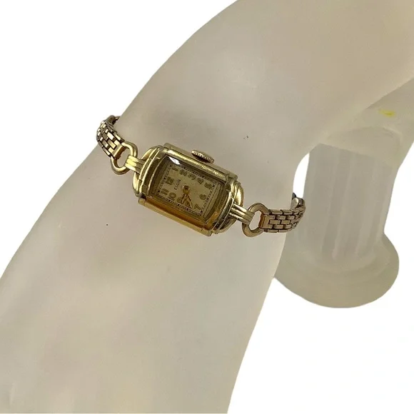 Vintage | Accessories | Vintage Elgin 93s Art Deco 10k Gold  display picture 1